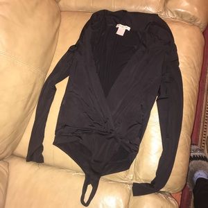 Black long sleeve shirt